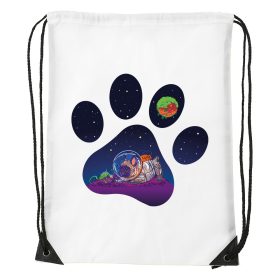 Űrkutya - Sport táska fehér