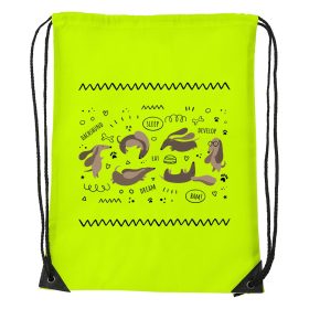 Dachshund - Sport táska sárga