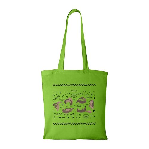 Dachshund - Bevásárló táska zöld