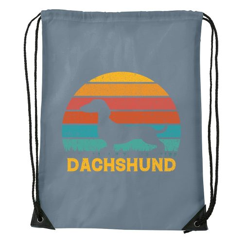 Dachshund02 - Sport táska szürke