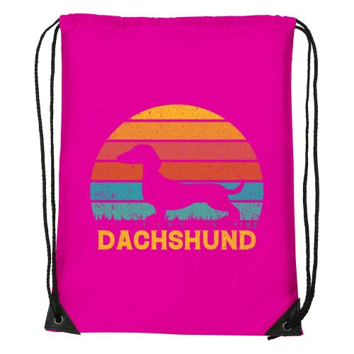 Dachshund02 - Sport táska magenta