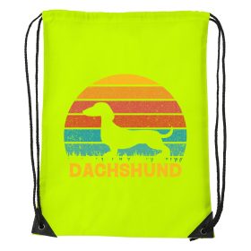 Dachshund02 - Sport táska sárga