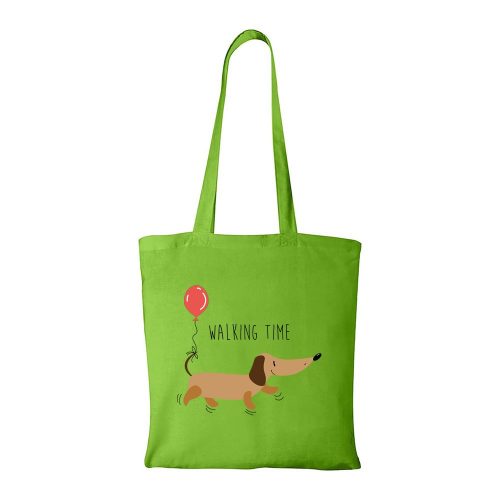 Walking time - Bevásárló táska zöld