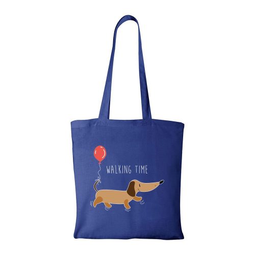 Walking time - Bevásárló táska kék