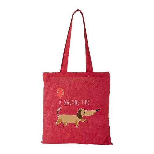 Walking time - Bevásárló táska piros