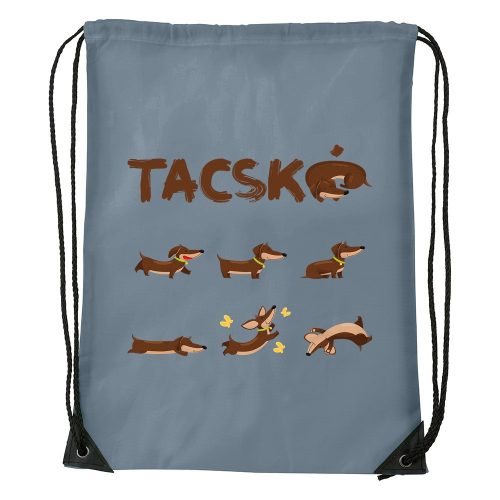 Tacskó - Sport táska szürke