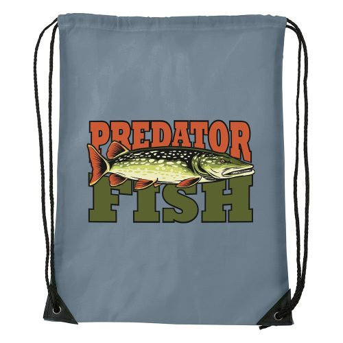 Predator fish - Sport táska szürke
