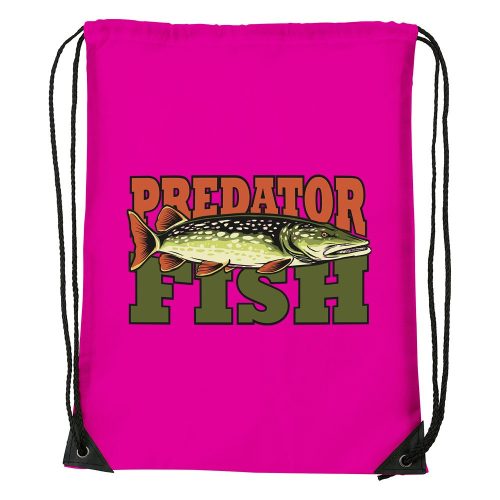 Predator fish - Sport táska magenta