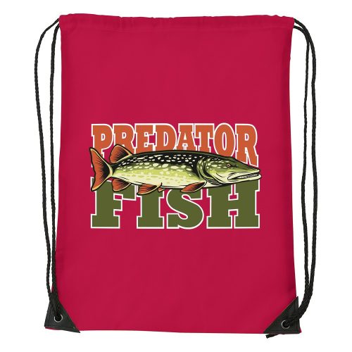 Predator fish - Sport táska piros