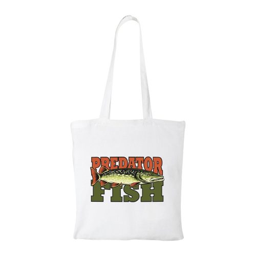 Predator fish - Bevásárló táska fehér