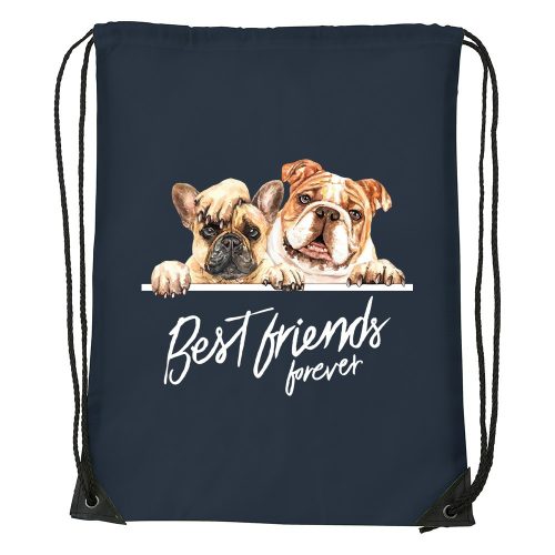Best friend - Sport táska navy kék