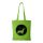 Asztronauta tacskó - Bevásárló táska zöld
