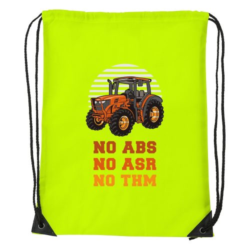 No ABS No ASR No THM - Sport táska sárga