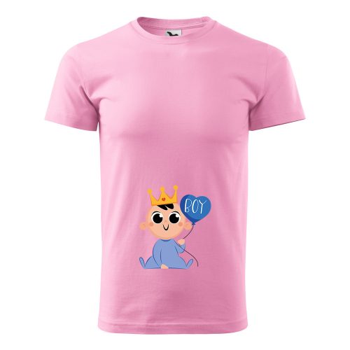 Póló Boy baby  mintával - Rózsaszín XL méretben