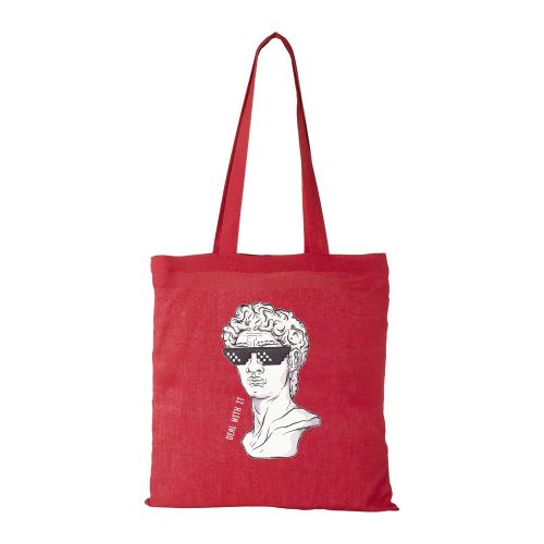 Dávid - Bevásárló táska piros