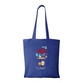   Ha az én keresztanyum nem tudja megsütni - Bevásárló táska kék