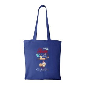   Ha az én tesóm nem tudja megsütni - Bevásárló táska kék