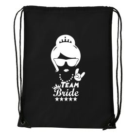 Team Bride - Sport táska fekete v2