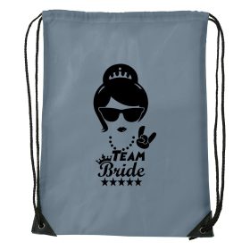Team Bride - Sport táska szürke v2