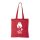 Team Bride - Bevásárló táska piros