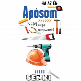   Ha az én apósom nem tudja megszerelni - Sport táska fehér