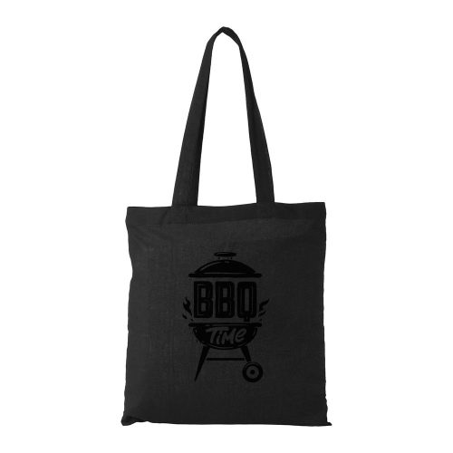 BBQ time - Bevásárló táska fekete