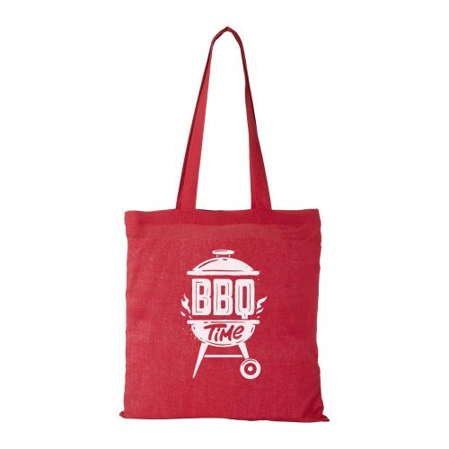 BBQ time - Bevásárló táska piros