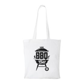 BBQ time - Bevásárló táska fehér v1