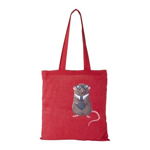 Patkány - Bevásárló táska piros