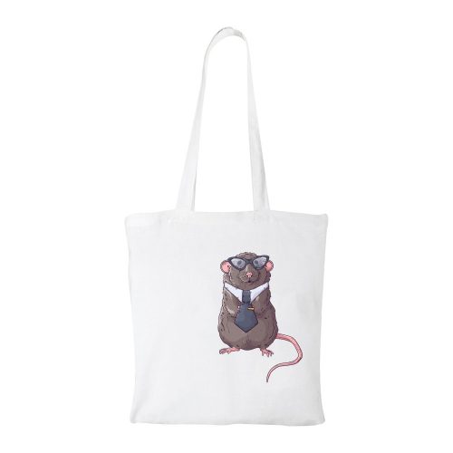 Patkány - Bevásárló táska fehér
