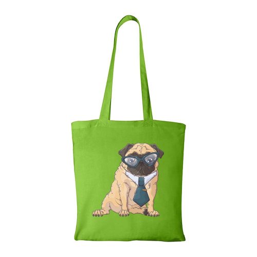 Pug Dog - Bevásárló táska zöld