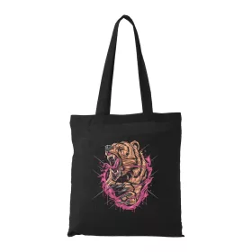 Grizzly medve - Bevásárló táska fekete