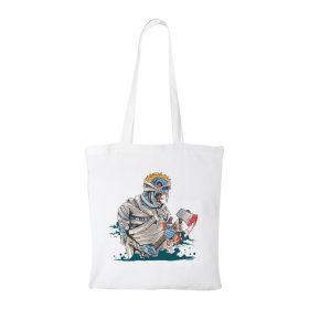 Baltás zombi - Bevásárló táska fehér