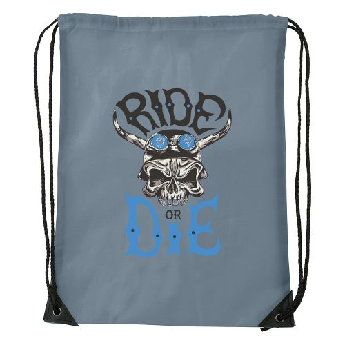 Ride or die - Sport táska szürke