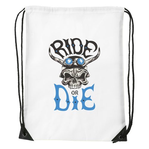 Ride or die - Sport táska fehér