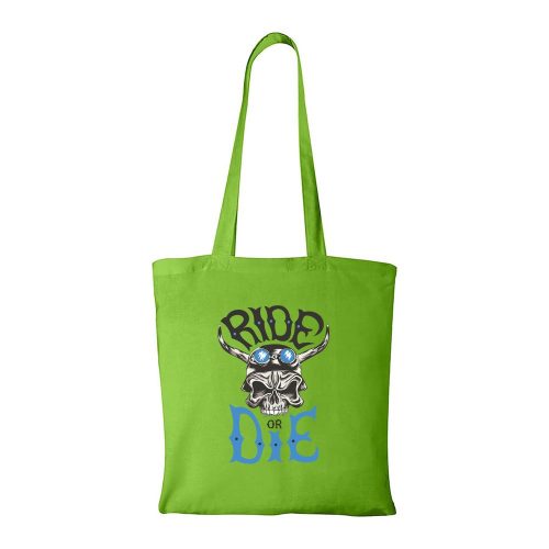 Ride or die - Bevásárló táska zöld