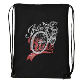 I love to my bike - Sport táska fekete