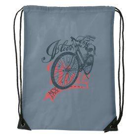 I love to my bike - Sport táska szürke