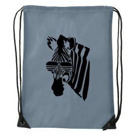 Zebra - Sport táska szürke