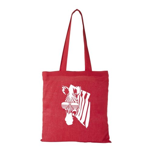 Zebra - Bevásárló táska piros