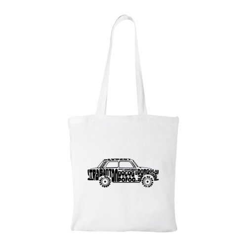 Trabant - Bevásárló táska fehér