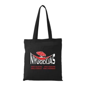 Nyugdíjas - Bevásárló táska fekete