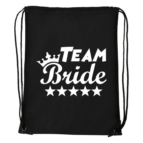 Team Bride - Sport táska fekete