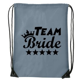 Team Bride - Sport táska szürke v3