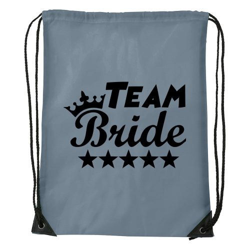 Team Bride - Sport táska szürke