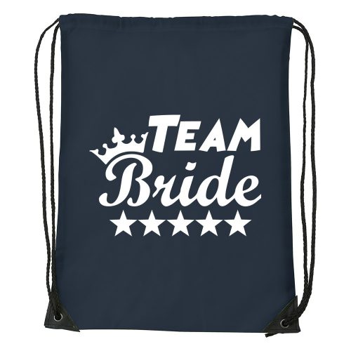 Team Bride - Sport táska navy kék