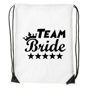 Team Bride - Sport táska fehér v3
