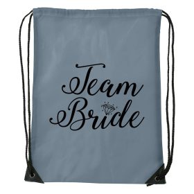 Team Bride - Sport táska szürke v4