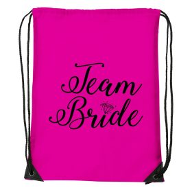 Team Bride - Sport táska magenta v4