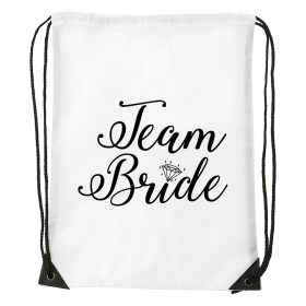 Team Bride - Sport táska fehér v4